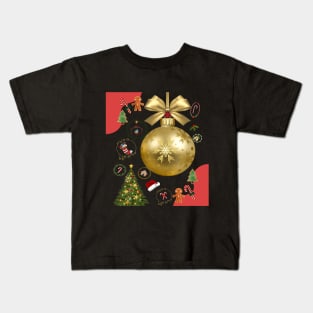 Christmas Time Decorations Kids T-Shirt